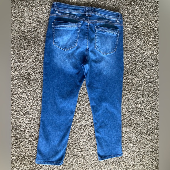 Democracy Blue Skinny Jeans with Modern Stretch - Picture 6 of 7